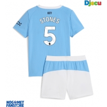 Manchester City John Stones #5 Domaci Dres za djecu 2025-26 Kratak Rukav (+ Kratke hlače)